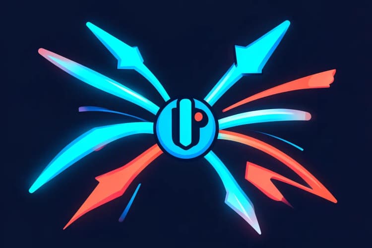 Representação visual de anúncios pagos direcionando tráfego para diferentes canais de uma empresa