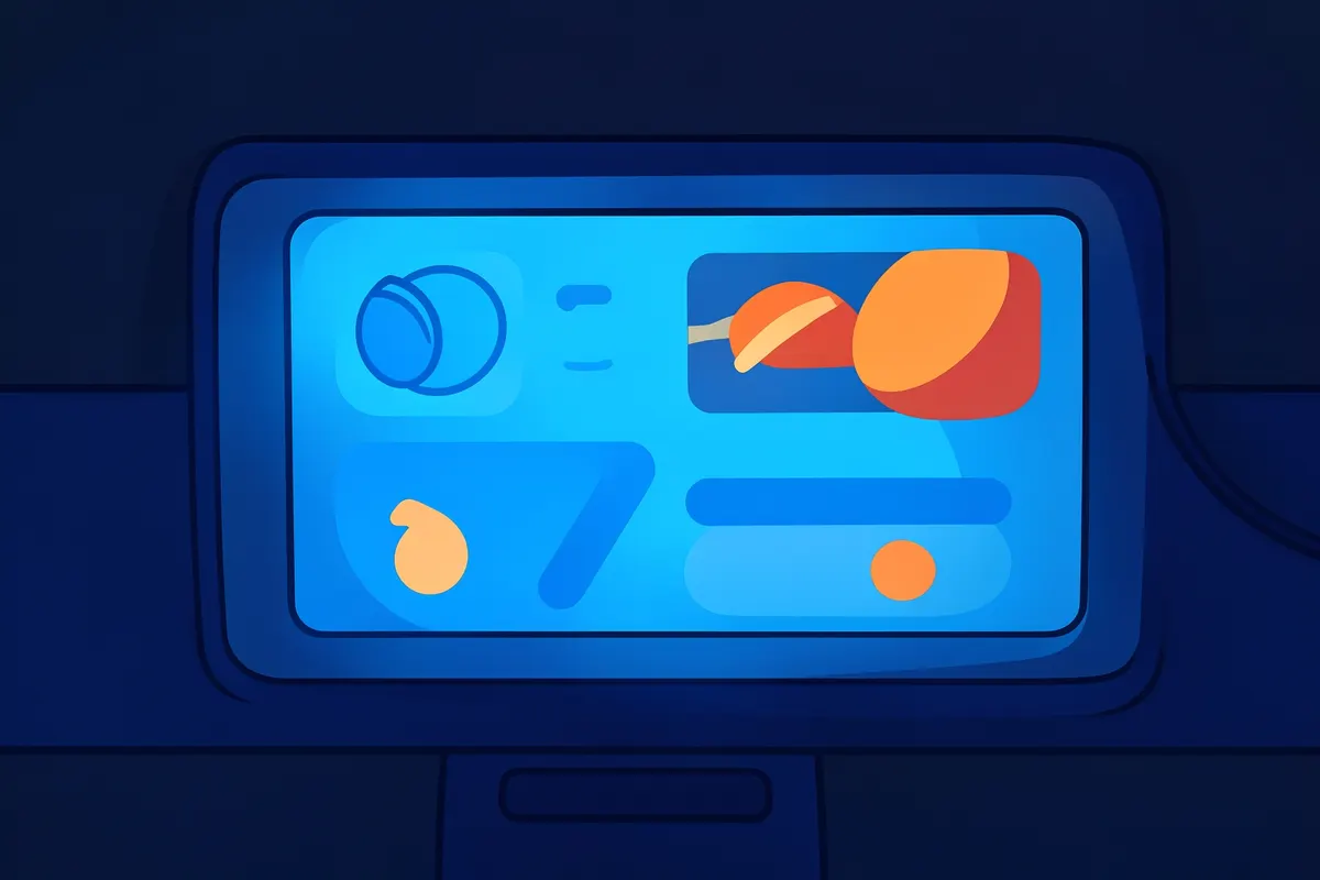 Um painel de controle com ícones e números abstratos, representando a gestão de tráfego pago.
